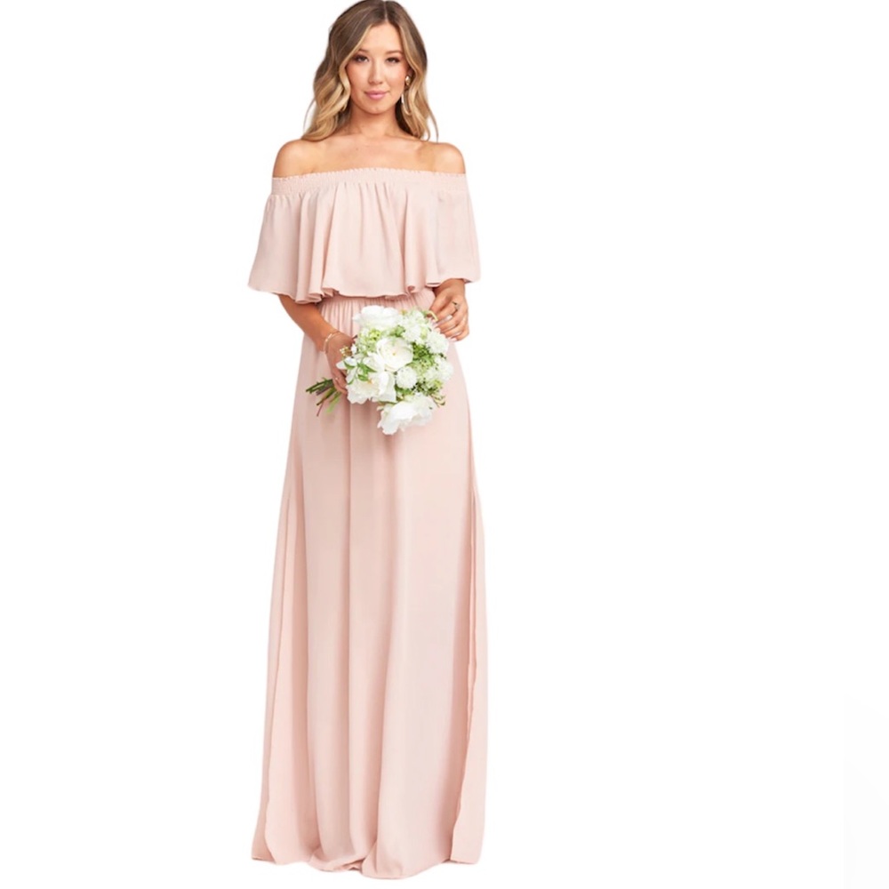 Show Me Your Mumu Hacienda Maxi Dress Dusty Blush